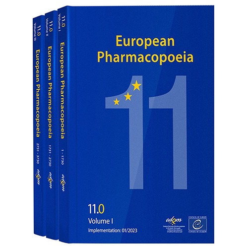 European Pharmacopeia(EP) 11.0 추보 1,2 포함 (printed)